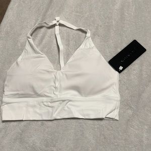 Alphalete Women’s Alphalux Wonder Bra in White Size Medium